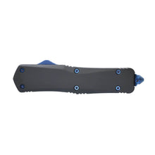 Load image into Gallery viewer, Double Edge Damascus Automatic OTF Knife with Belt Clip
