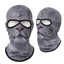 Load image into Gallery viewer, Double Eye Hole Animal Head Hat Horror Role-Playing Full Face Mask Riding Hunting Balaclava Sweat-Absorbent And Breathable Scarf Dustproof Headgear Unisex Cycling Equipment Racing Breather Mask Tactical Airsoft Cap Scarf Mask Ski Hat Spring Summer For Men
