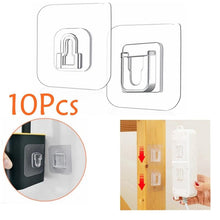 Load image into Gallery viewer, Double-Sided Adhesive Wall Hooks Hanger Strong Transparent Hooks Suction Cup Sucker Wall Storage Holder For Kitchen Bath Bathroom Kitchen Heavy Duty Self Adhesive Hooks
