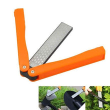Load image into Gallery viewer, Double Sided Folded Pocket Sharpener Diamond Knife Sharpening Outdoor

