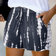 Load image into Gallery viewer, Doublju Women's Loose Fit Comfortable Elastic Waist Band and Strap Casual Shorts
