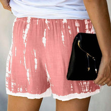 Load image into Gallery viewer, Doublju Women's Loose Fit Comfortable Elastic Waist Band and Strap Casual Shorts
