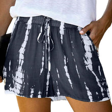 Load image into Gallery viewer, Doublju Women's Loose Fit Comfortable Elastic Waist Band and Strap Casual Shorts
