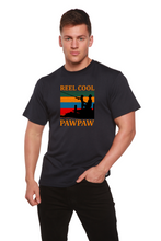 Load image into Gallery viewer, Real Cool Pawpaw Men's Bamboo Viscose/Organic Cotton Short Sleeve Printed T-Shirt
