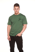 Load image into Gallery viewer, Halloween Bats Bamboo Viscose/Organic Cotton Short Sleeve Printed T-Shirt
