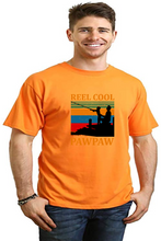 Load image into Gallery viewer, Real Cool Pawpaw Men's Bamboo Viscose/Organic Cotton Short Sleeve Printed T-Shirt
