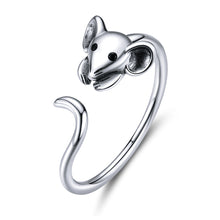 Load image into Gallery viewer, S925 Oxidized Silver Ring
