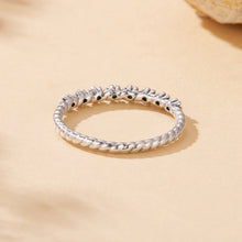 Load image into Gallery viewer, 925 Sterling Silver Synthetic Turquoise Ring Size 6.0
