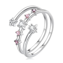 Load image into Gallery viewer, 925 Sterling Silver CZ Pavé Ring
