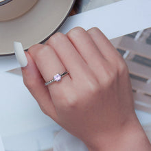 Load image into Gallery viewer, 925 Sterling Silver Love CZ Ring for Women
