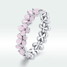 Load image into Gallery viewer, 925 Silver Size 5 Enamel Ring for Women
