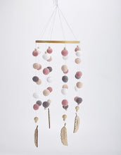 Load image into Gallery viewer, Dream Catcher Decoration Home Wind Chime Bed Bell Children's Girls Room Decor  Newborn Baby Bed Bell Dream Catcher String Pendant Kids Room Decoration Wooden Wind Chime Bed Bell Nursery Crib Bed Bell Baby Bedroom Ceiling Woven Beads Wind Chime
