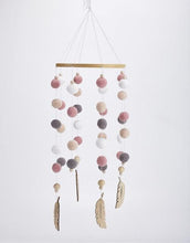 Load image into Gallery viewer, Dream Catcher Decoration Home Wind Chime Bed Bell Children's Girls Room Decor  Newborn Baby Bed Bell Dream Catcher String Pendant Kids Room Decoration Wooden Wind Chime Bed Bell Nursery Crib Bed Bell Baby Bedroom Ceiling Woven Beads Wind Chime
