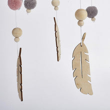 Load image into Gallery viewer, Dream Catcher Decoration Home Wind Chime Bed Bell Children's Girls Room Decor  Newborn Baby Bed Bell Dream Catcher String Pendant Kids Room Decoration Wooden Wind Chime Bed Bell Nursery Crib Bed Bell Baby Bedroom Ceiling Woven Beads Wind Chime
