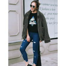 Load image into Gallery viewer, Durable Autumn Winter Faux Fur Coat For Women Casual Warm Soft Zipper Fur Jacket Plush Overcoat Pocket Plus Size Teddy Coat For Female
