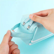 Load image into Gallery viewer, Durable Simple Large Capacity School Stationery Double Layer Case  Students Unique Design High Quality Office Handbag Pencil Case
