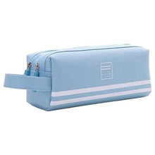 Load image into Gallery viewer, Durable Simple Large Capacity School Stationery Double Layer Case  Students Unique Design High Quality Office Handbag Pencil Case
