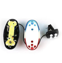 Load image into Gallery viewer, Durable Waterproof Multifunction Cycle Lamp 4 Loud Siren Sound Trumpet Police 6 LED Light Electronic Siren Bike Bell Battery Bike Bicycle Police Strobe Blue Red Bicycle Safety Light Loud Siren Sound Cycling Horn Bells
