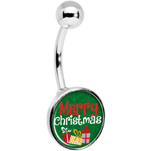 Load image into Gallery viewer, Merry Christmas Presents Belly Ring
