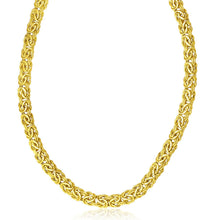 Load image into Gallery viewer, 14k Yellow Gold Byzantine Design Stylish Necklace
