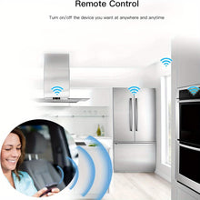 Load image into Gallery viewer, Smart WiFi Plug Outlet Adapter, Works with Alexa &amp; Google, Timer, Voice Control, 2.4GHz Network Home Automation
