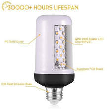 Load image into Gallery viewer, E27 LED Flame Effect Light Bulb
