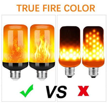 Load image into Gallery viewer, E27 LED Flame Effect Light Bulb

