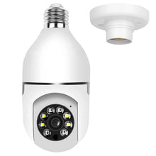 Load image into Gallery viewer, E27 WiFi Bulb Camera 1080P FHD WiFi IP Pan Tilt Security Surveillance Camera
