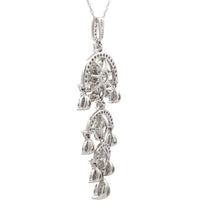 Load image into Gallery viewer, 1.50ct Diamond Fashion Pendants 14KT White Gold
