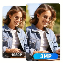 Load image into Gallery viewer, 3MP Smart Home Security Camera – Night Vision, Two-Way Audio, Motion Detection, Alexa Compatible
