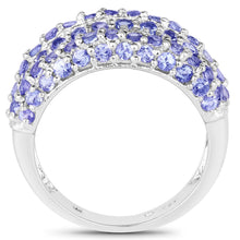 Load image into Gallery viewer, 2.47 Carat Genuine Tanzanite .925 Sterling Silver Ring
