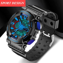 Load image into Gallery viewer, NEW Fashion Unisex Men adn Woman LED Digital Analog Watch With Multi-function And Waterproof 30M In Military Sports Watch Style
