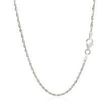 Load image into Gallery viewer, Sterling Silver 2.0mm Singapore Style Chain
