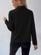 Load image into Gallery viewer, Classic Minimalist Collared Long Sleeve Jacket for Women – Minimalist &amp; Lightweight Everyday Outerwear
