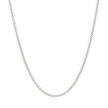 Load image into Gallery viewer, 14k White Gold Round Cable Link Chain 1.9mm

