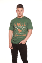 Load image into Gallery viewer, Eagle Men's Bamboo Viscose/Organic Cotton Short Sleeve Graphic T-Shirt
