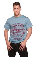 Load image into Gallery viewer, Eagle Power Men's Bamboo Viscose/Organic Cotton Short Sleeve Graphic T-Shirt

