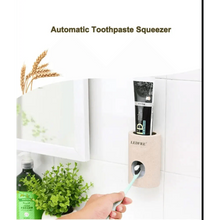 Load image into Gallery viewer, Easy Home Toothpaste Dispenser Squeezer Pasta Toothbrush Holder Wall Mounted Bathroom  Products  Accessories
