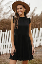 Load image into Gallery viewer, Charmning Ruffled Sleeveless Mini Dress Elegant &amp; Flowy Summer Dress

