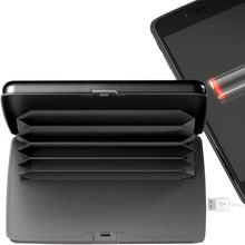 Load image into Gallery viewer, eCharge Wallet Deluxe Portable Power Bank and Credit Card Case
