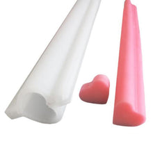 Load image into Gallery viewer, Eco-Friendly Reusable Dolphin Round Heart Shape Non-Stick Silicone Tube Soap Mold Pipe Handmade Cake Baking Tool Easy Clean 1 PC Heart Shaped Silicone Mold Tube Mold Handmade Soap Mold Candle Mold
