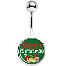 Load image into Gallery viewer, Merry Christmas Presents Belly Ring
