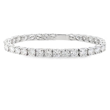 Load image into Gallery viewer, 12.50ct Moissanite Tennis Bracelet Sterling Silver
