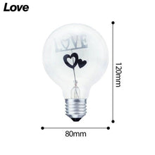 Load image into Gallery viewer, Edison Bulb Indoor Night Light Rose  Flower  Holiday Christmas Wedding Decor Bulbs High Brightness Daylight White Antique LED Filament Bulbs For Home Decor Party
