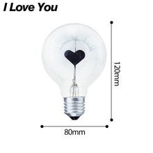 Load image into Gallery viewer, Edison Bulb Indoor Night Light Rose  Flower  Holiday Christmas Wedding Decor Bulbs High Brightness Daylight White Antique LED Filament Bulbs For Home Decor Party
