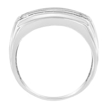 Load image into Gallery viewer, 14K White Gold Men's Diamond Channel Set Band Ring (1 cttw, H-I Color, SI2-I1 Clarity)
