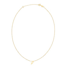 Load image into Gallery viewer, 14K Yellow Gold Sagittarius Necklace
