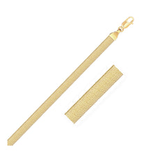 Load image into Gallery viewer, Imperial Herringbone Bracelet in 10k Yellow Gold  (3.80 mm)
