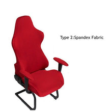 Load image into Gallery viewer, Elastic Chair Armrest Pads Chair Cover Warm Computer Chair Covers For Office Slipcover For Gaming Armchair  Washable Spandex Kitchen Chair Covers for Dining Room Christmas Decoration Holiday Party

