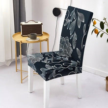 Load image into Gallery viewer, Elastic Chair Covers Spandex Dining Room Stretch Seat Cover Chair Protective Case for Restaurant Universal Removable Washable Soft Spandex High Back Large Chair Cover Slipcover for Dining Room Kitchen Hotel Table Banquet
